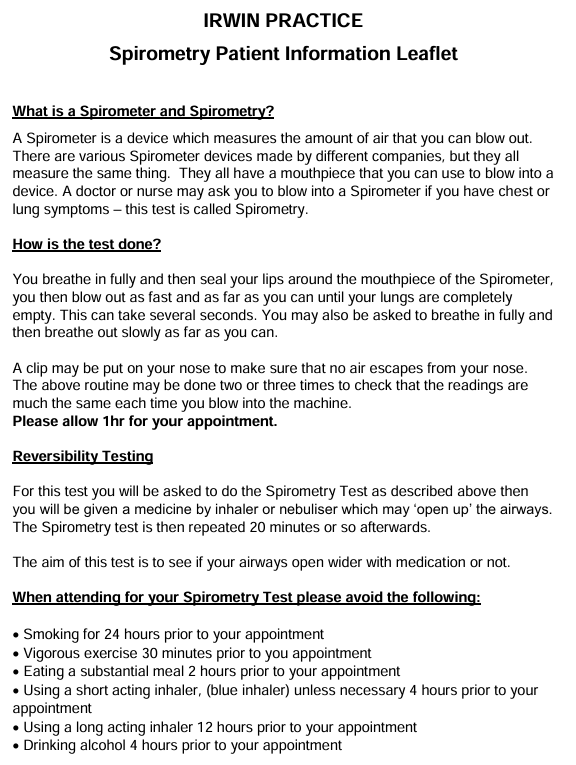 Spirometry 1